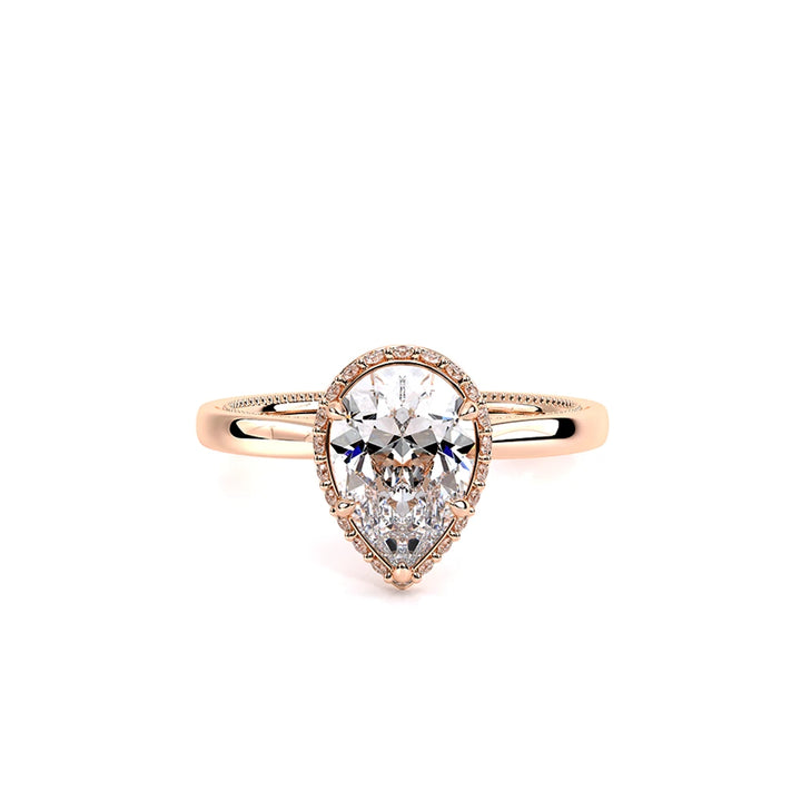 Renaissance-Sol302-Xps-18k Rose Gold Pear