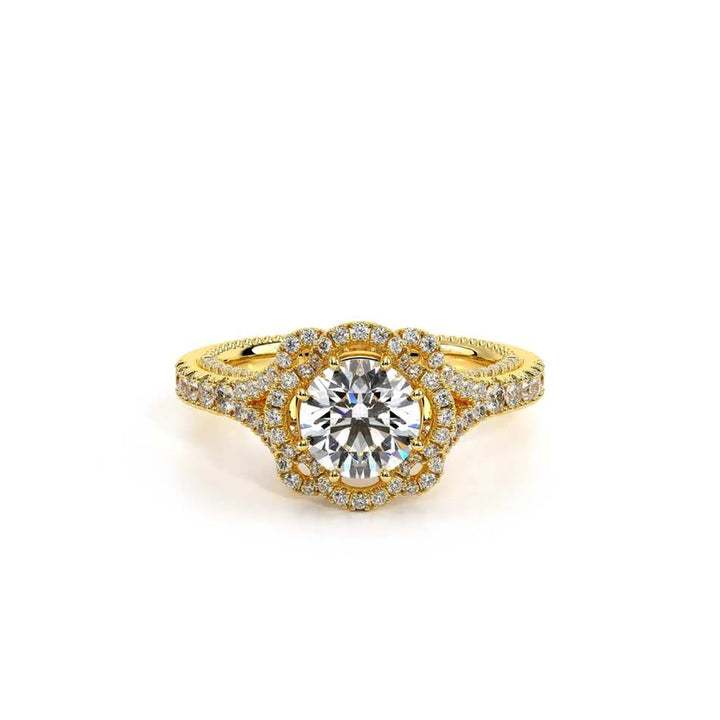 Couture-0444-14k Yellow Gold Round