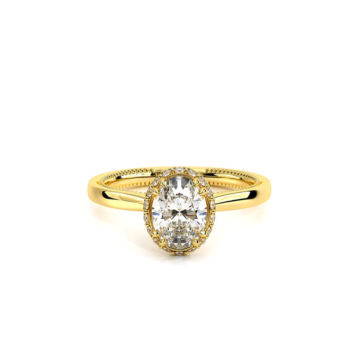 Renaissance-Sol302-Xov-18k Yellow Gold Oval