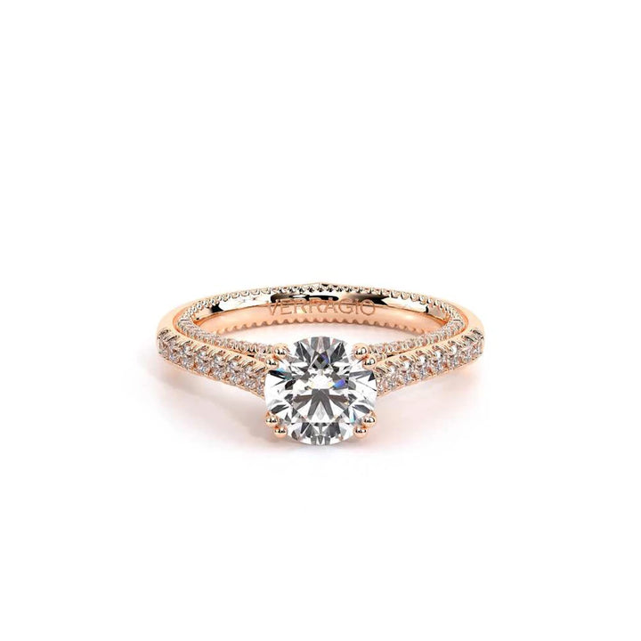 Couture-0452r-14k Rose Gold Round