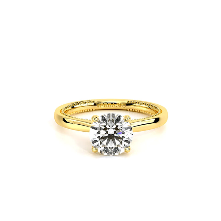 Renaissance-Sol301-R-18k Yellow Gold Round