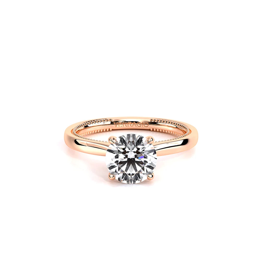 Renaissance-Sol301-R-14k Rose Gold Round