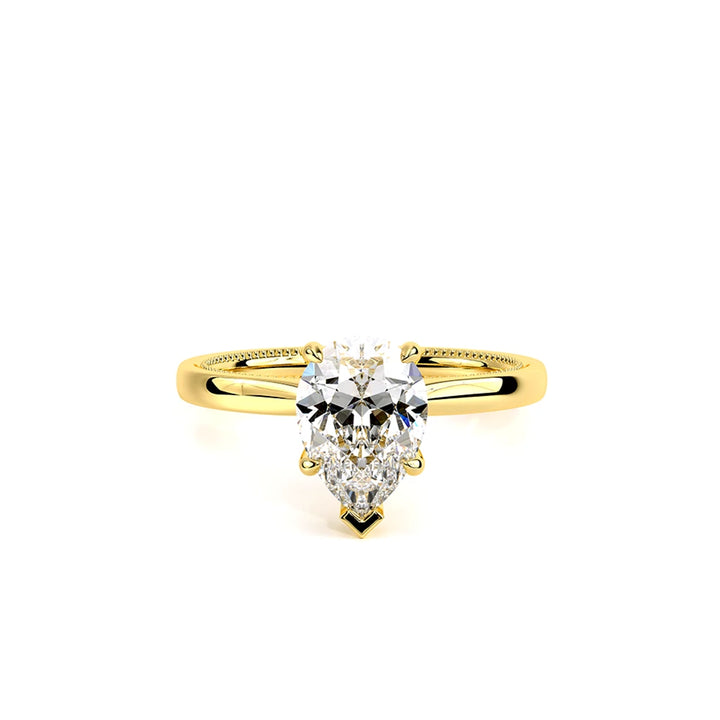 Renaissance-Sol301-Ps-14k Yellow Gold Pear