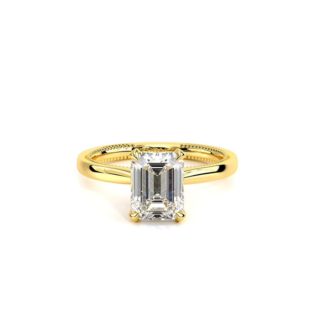 Renaissance-Sol301-Em-14k Yellow Gold Emerald
