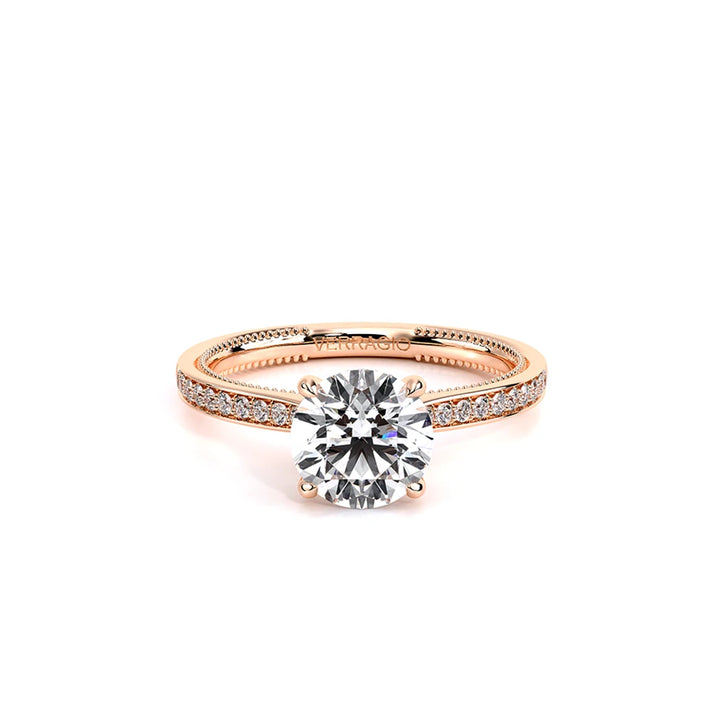 Renaissance-Sld301-R-18k Rose Gold Round