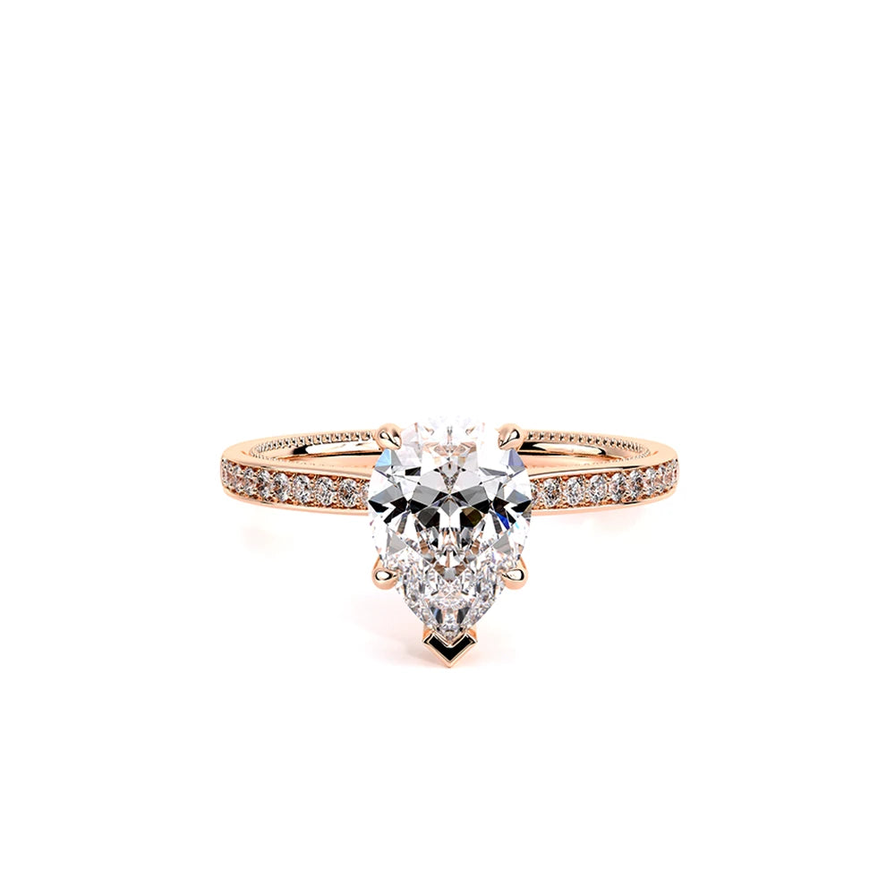Renaissance-Sld301-Ps-18k Rose Gold Pear