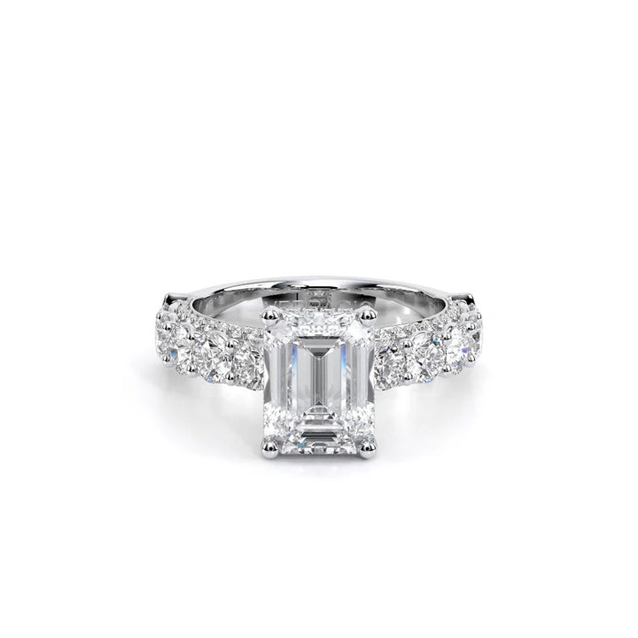 Couture-0489EM34-14K White Gold Emerald