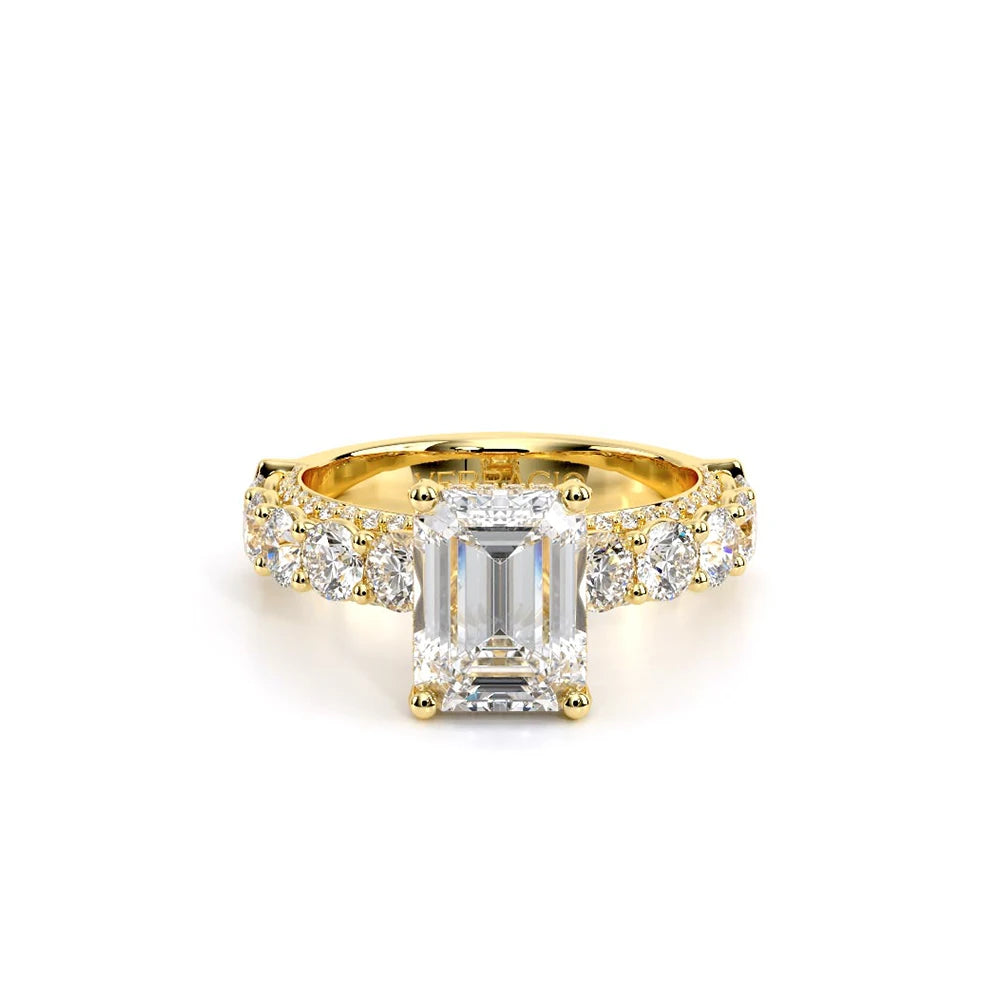 Couture-0489EM34-18K Yellow Gold Emerald