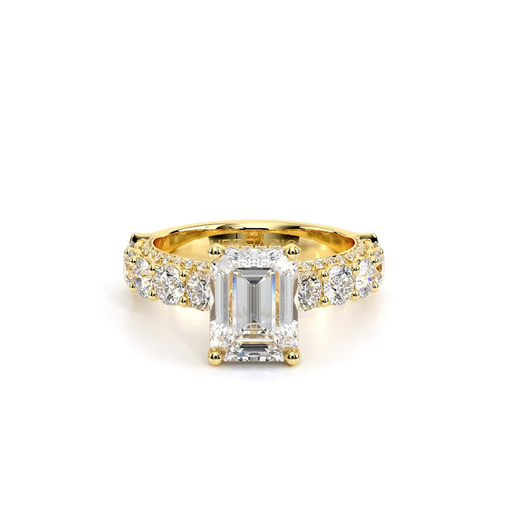 Couture-0489EM34-18K Yellow Gold Emerald