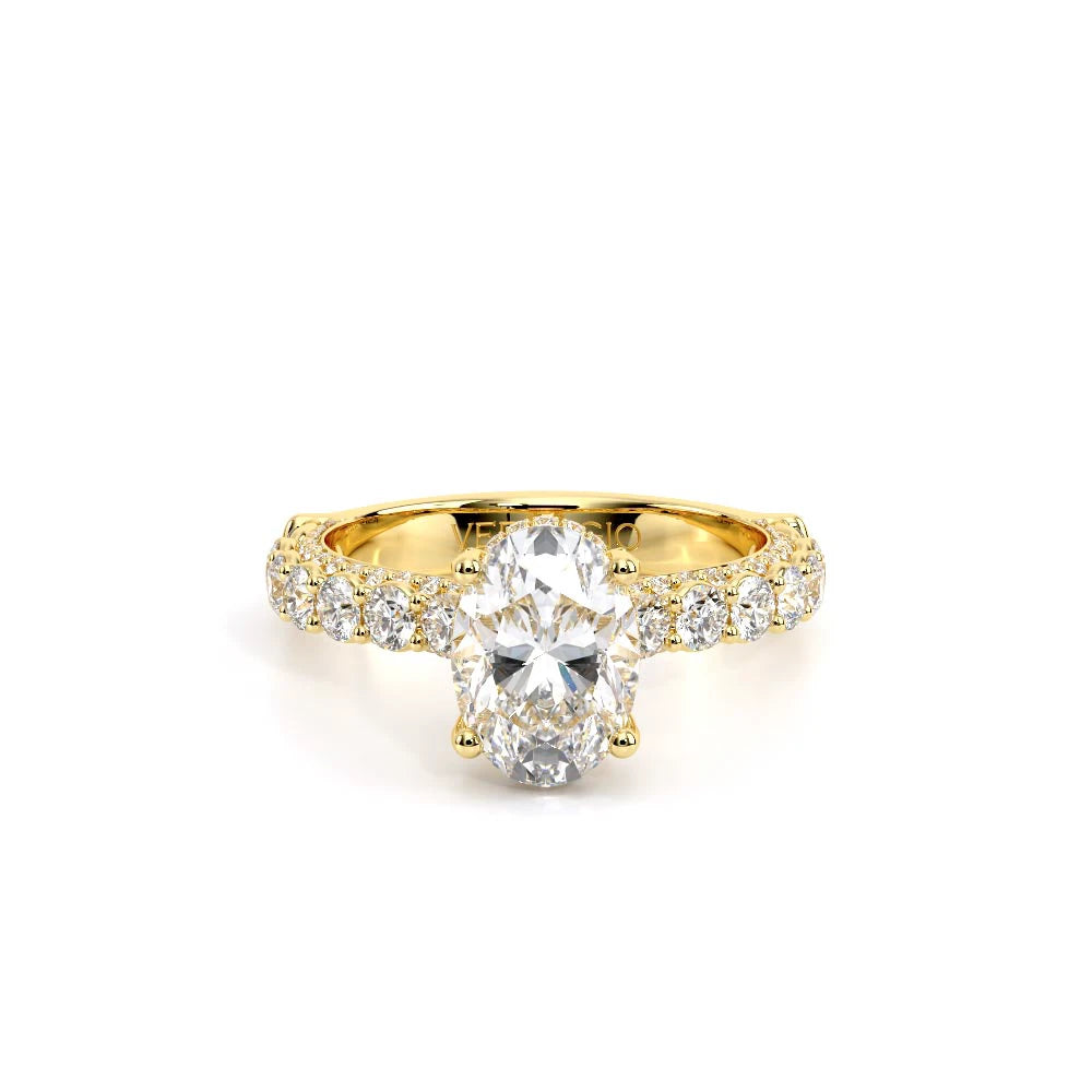Couture-0489OV25-14K Yellow Gold Oval
