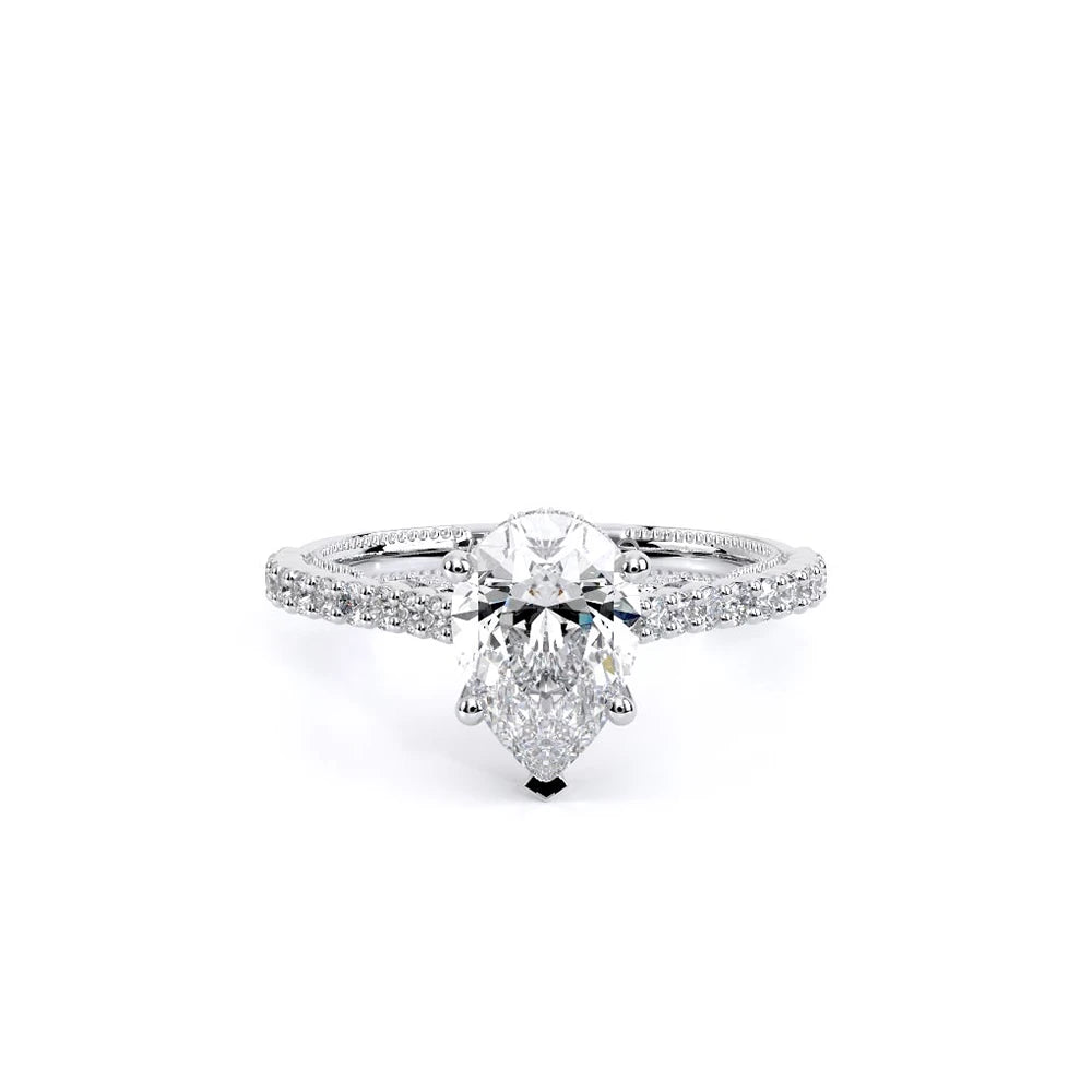 Insignia-7111ps-14k White Gold Pear