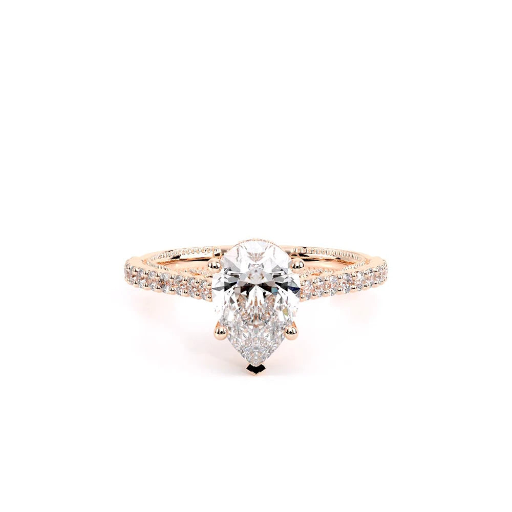 Insignia-7111ps-14k Rose Gold Pear
