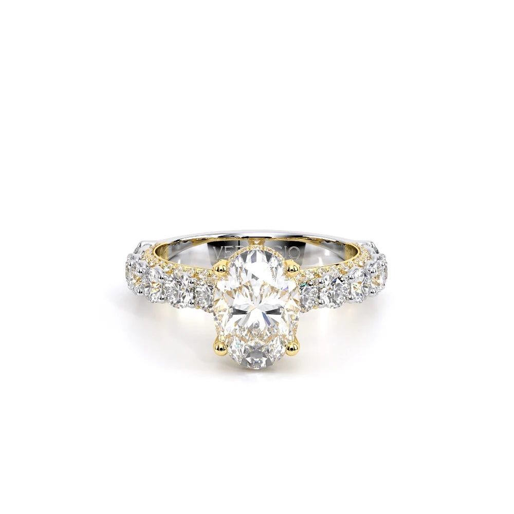 Couture-0489OV30-14K Two Tone Oval