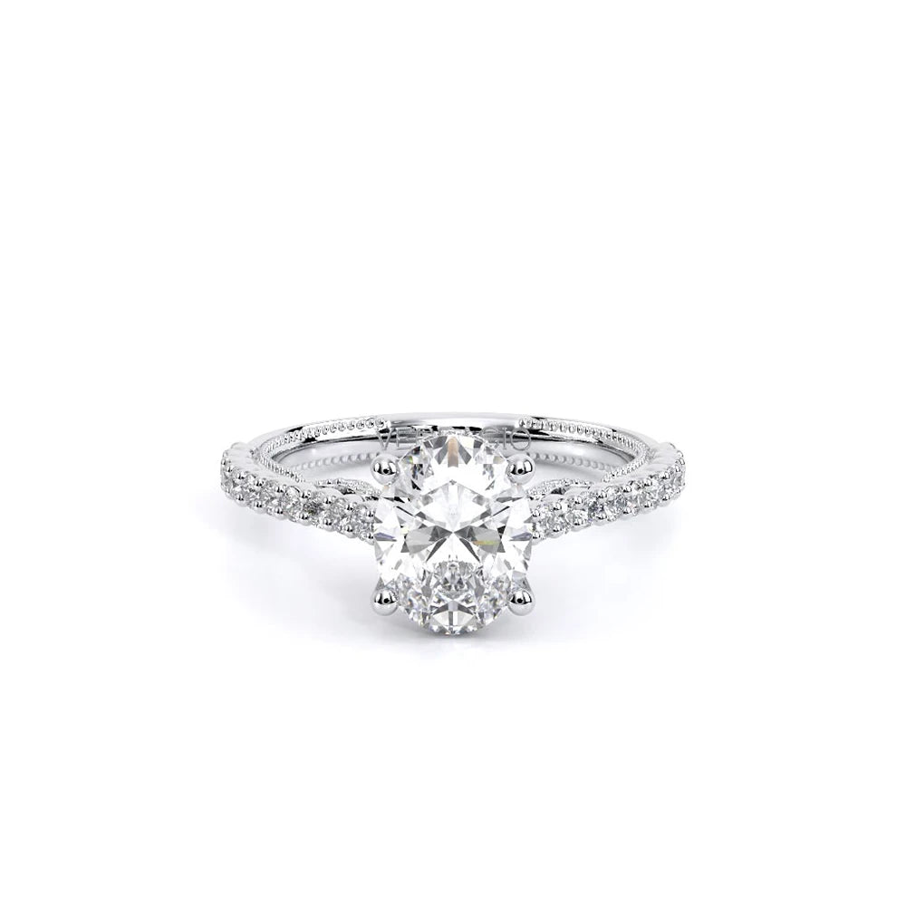 Insignia-7111ov-14k White Gold Oval