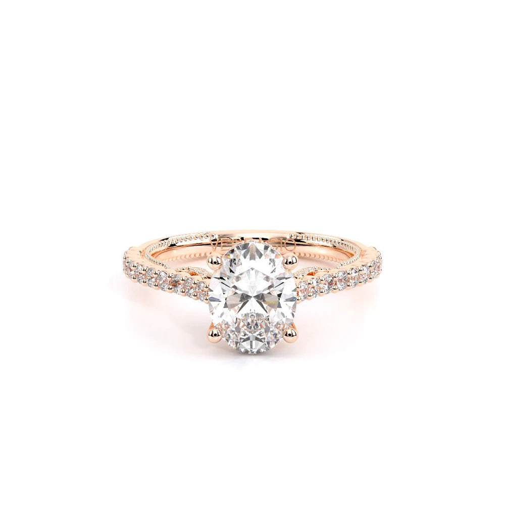 Insignia-7111ov-14k Rose Gold Oval