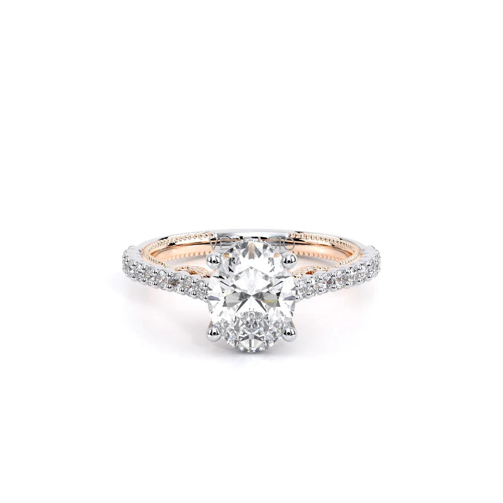 Insignia-7111ov-14k Two Tone Oval