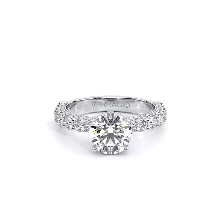 Couture-0489R25-18K White Gold Round