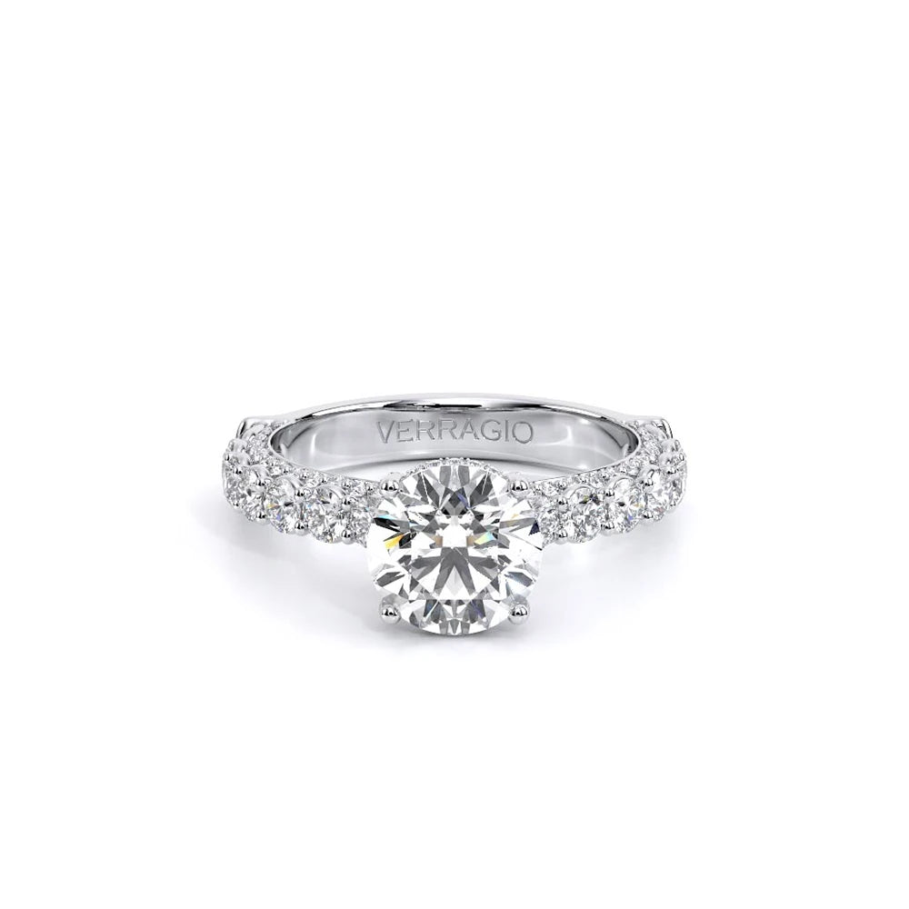 Couture-0489R25-14K White Gold Round