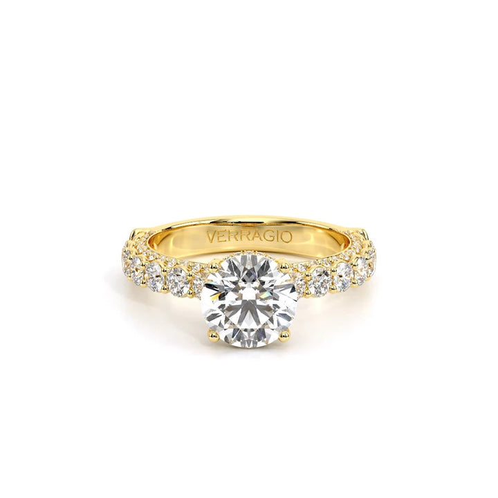 Couture-0489R25-18K Yellow Gold Round