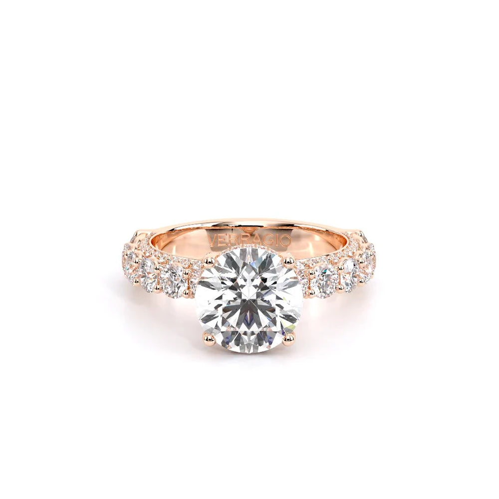Couture-0489R30-14K Rose Gold Round