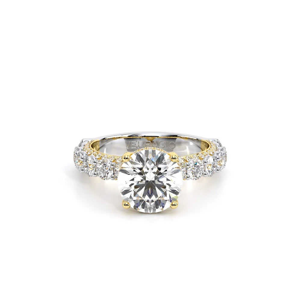 Couture-0489R30-14K Two Tone Round
