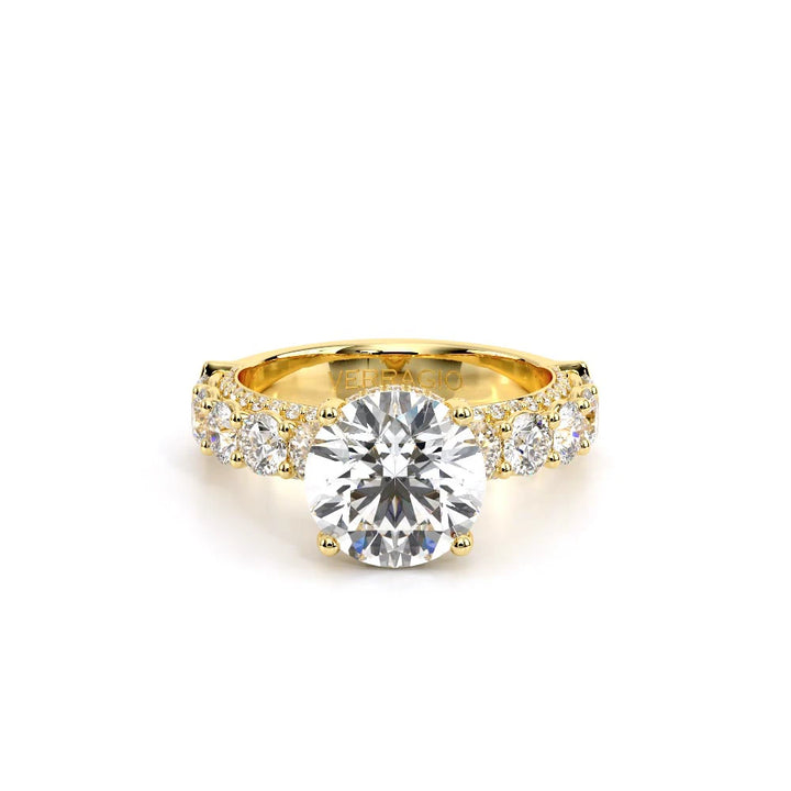 Couture-0489R34-14K Yellow Gold Round