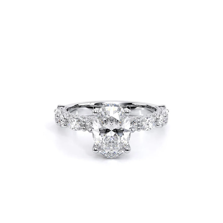 Couture-0490OV25-14K White Gold Oval