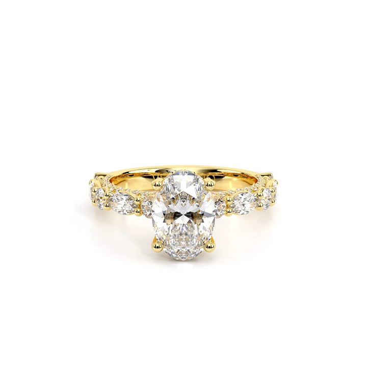Couture-0490OV25-18K Yellow Gold Oval