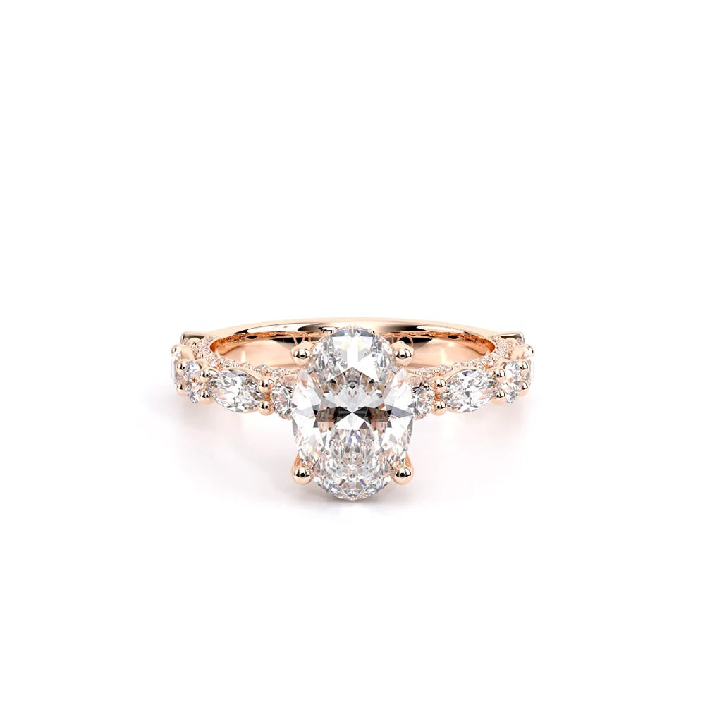 Couture-0490OV25-18K Rose Gold Oval