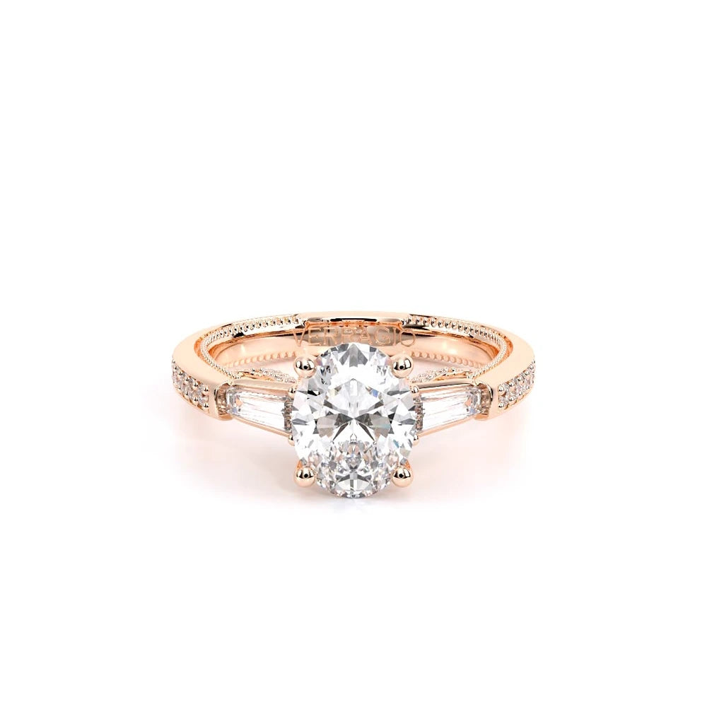 Insignia-7110OV-14K Rose Gold Oval