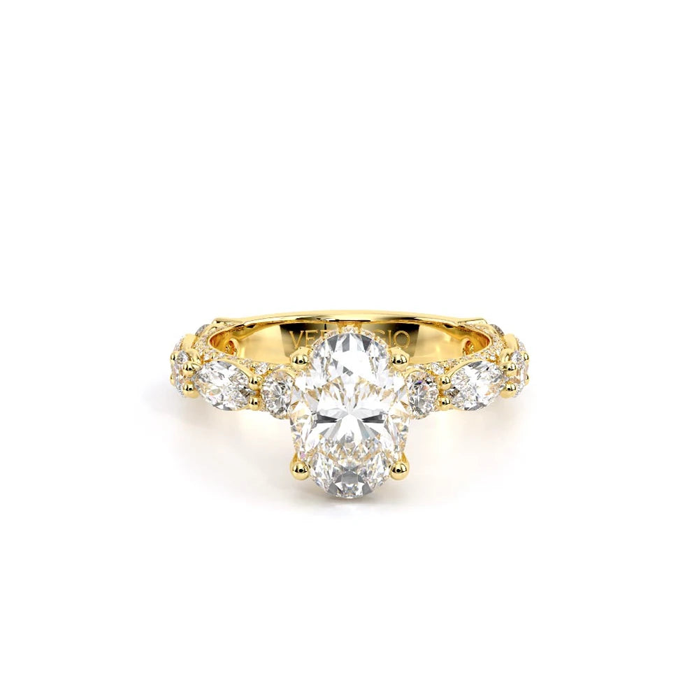 Couture-0490OV30-14K Yellow Gold Oval