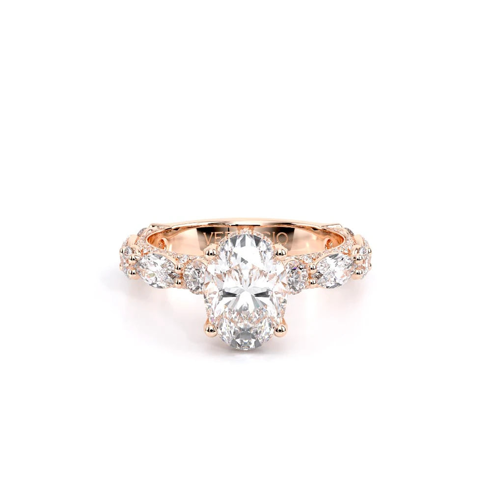 Couture-0490OV30-14K Rose Gold Oval
