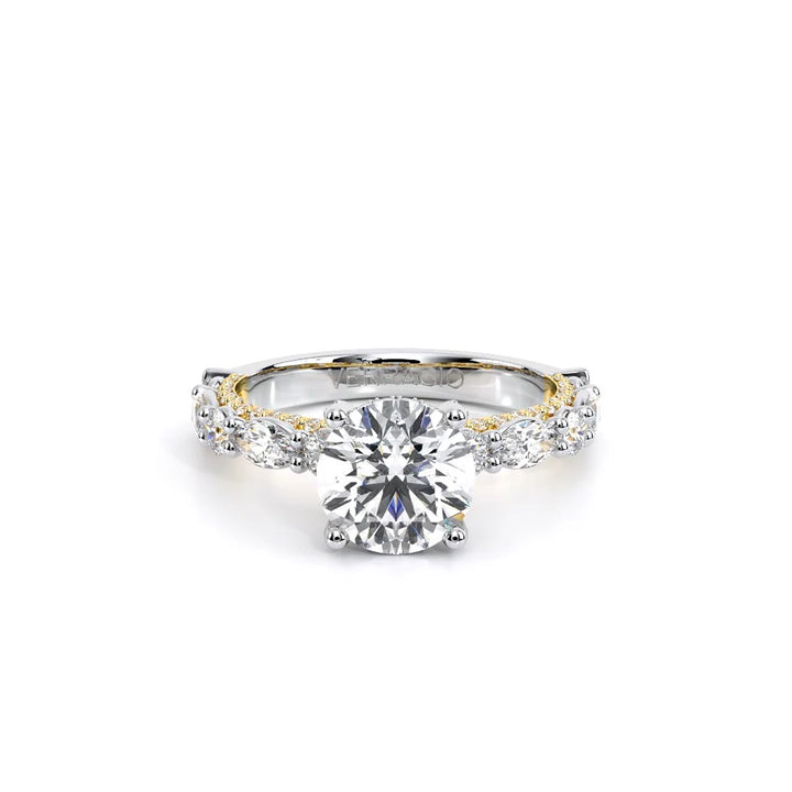 Couture-0490R25-14K Two Tone Round