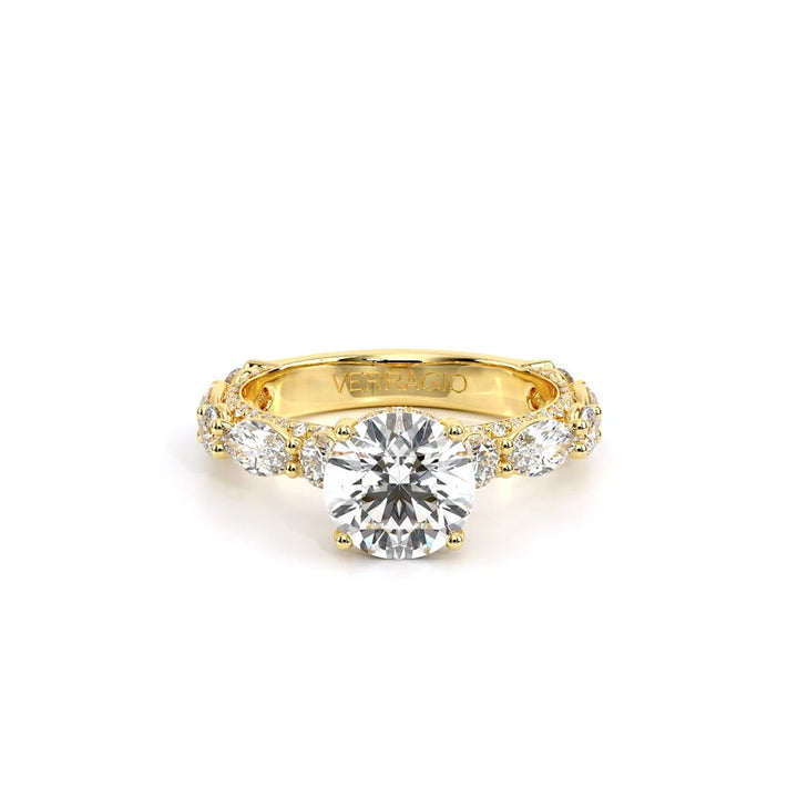 Couture-0490R30-18K Yellow Gold Round