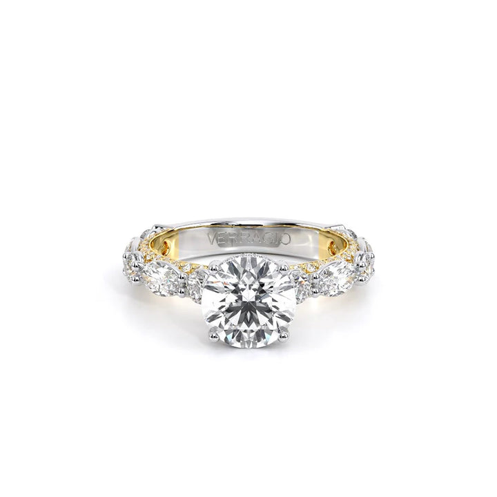 Couture-0490R30-14K Two Tone Round