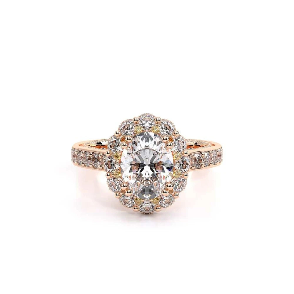 Insignia-7106ov-14k Rose Gold Oval