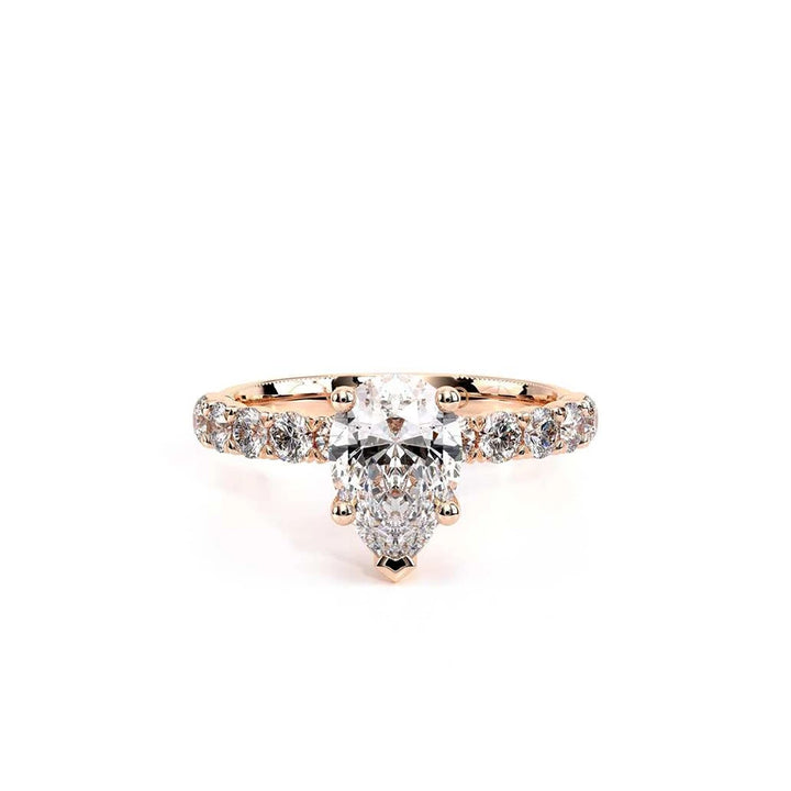 Renaissance-950PEAR27-18K Rose Gold Pear