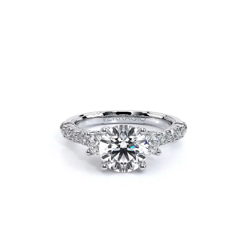 Renaissance-958R27-14K White Gold Round
