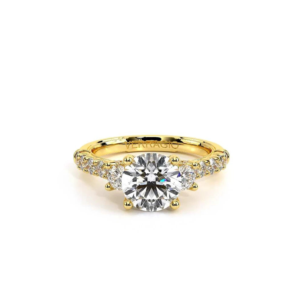 Renaissance-958R27-14K Yellow Gold Round