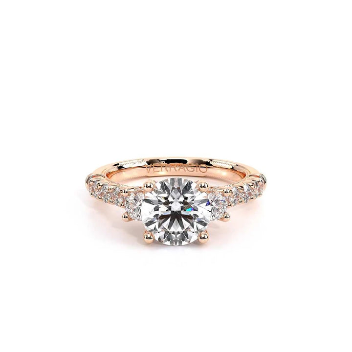 Renaissance-958R27-18K Rose Gold Round