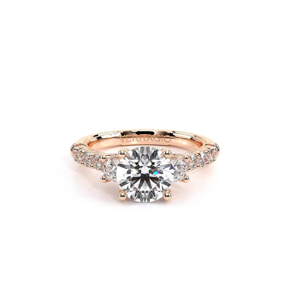 Renaissance-958R27-18K Rose Gold Round