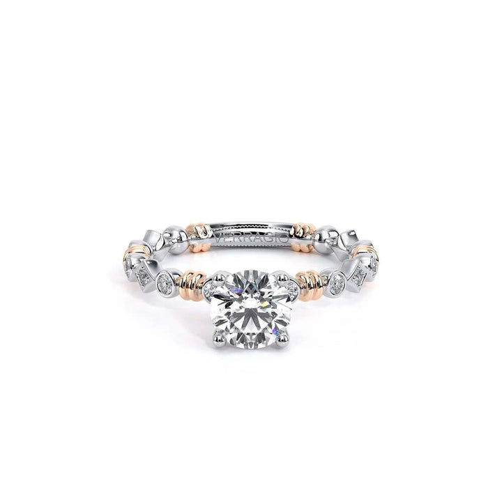 Renaissance-973-R-14k Two Tone Round