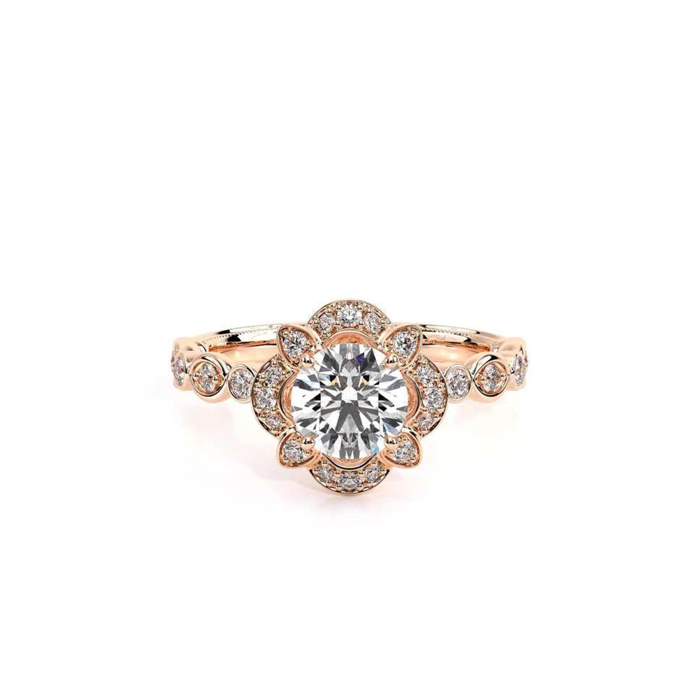 Renaissance-977r-14k Rose Gold Round