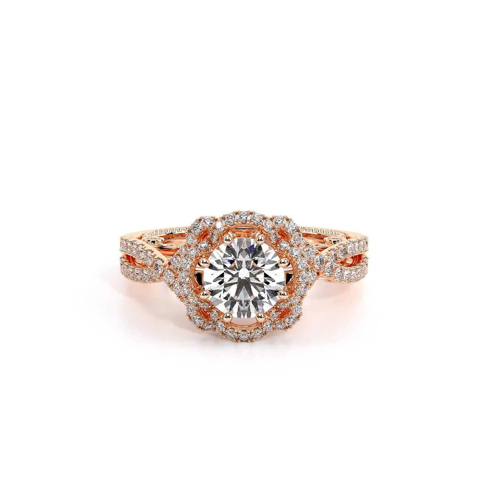 Insignia-7087r-14k Rose Gold Round