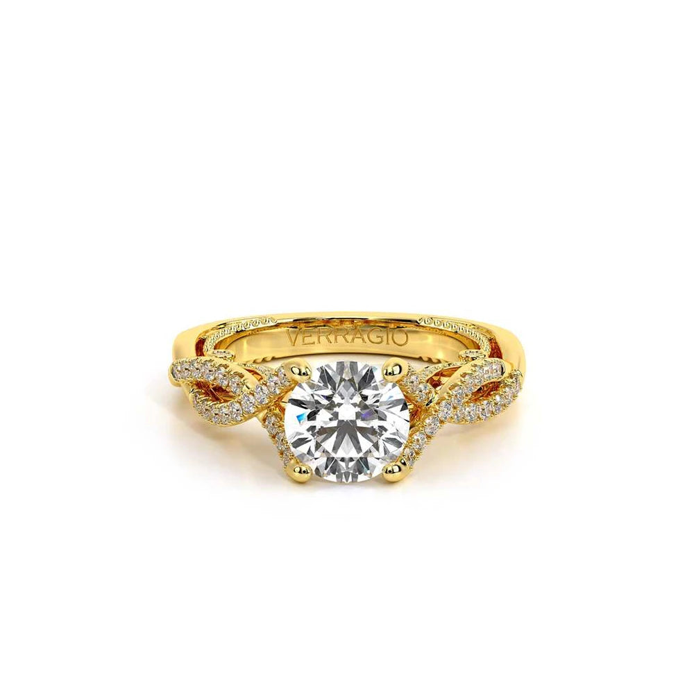Insignia-7060r-18k Yellow Gold Round