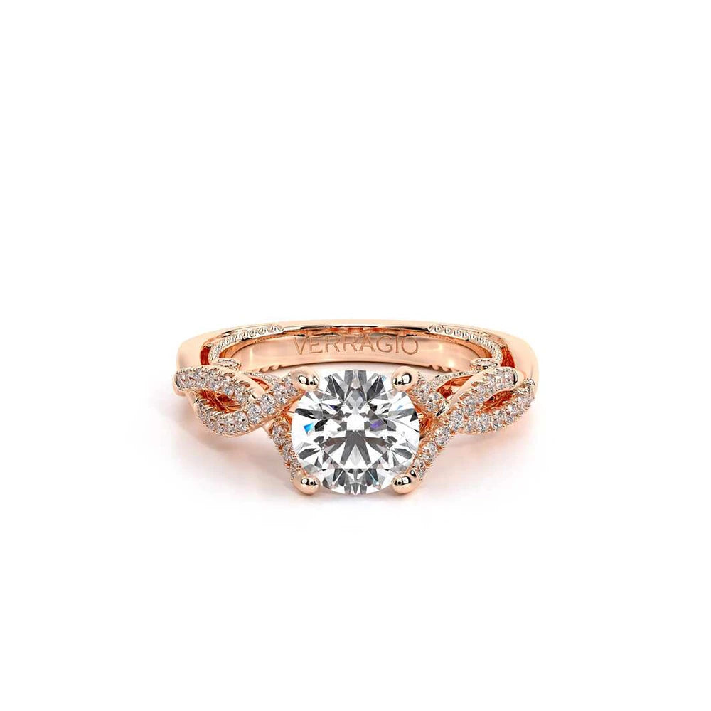 Insignia-7060r-14k Rose Gold Round