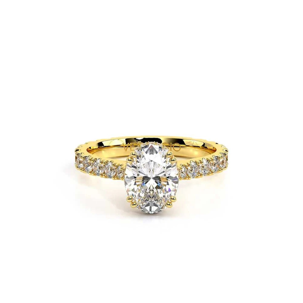 Renaissance-985OV22-14K Yellow Gold Oval