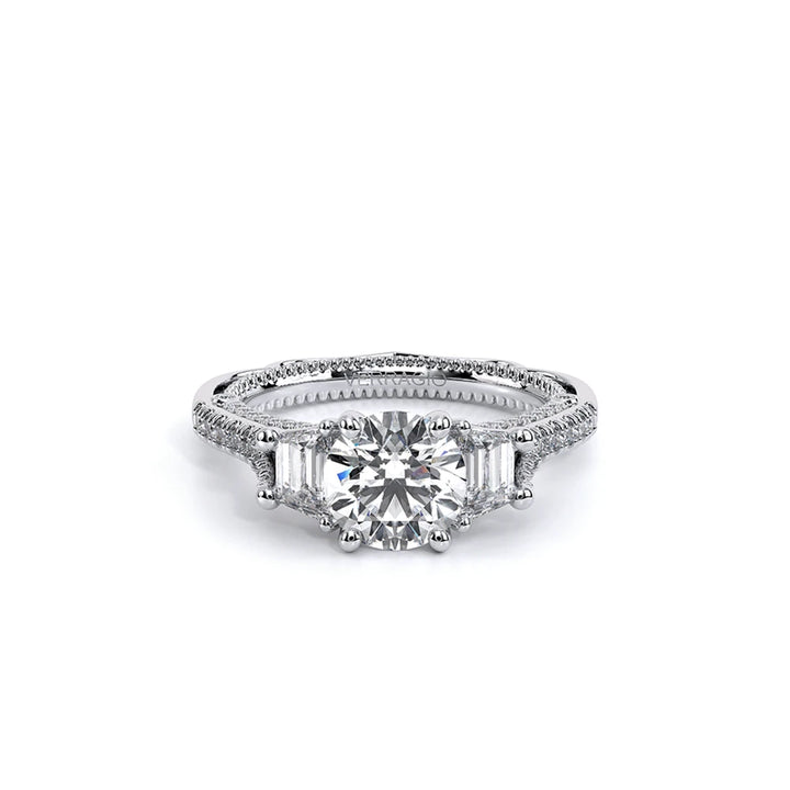 Venetian-5086r-18k White Gold Round