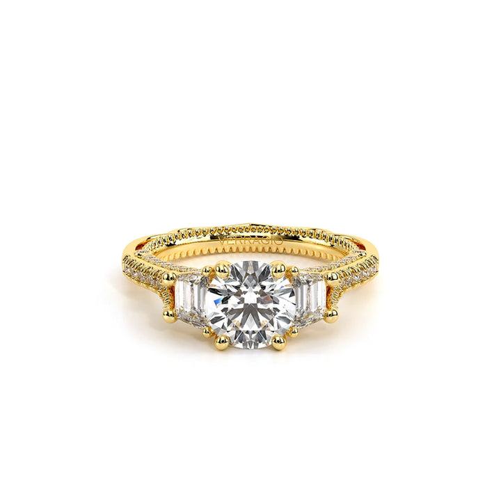 Venetian-5086r-14k Yellow Gold Round