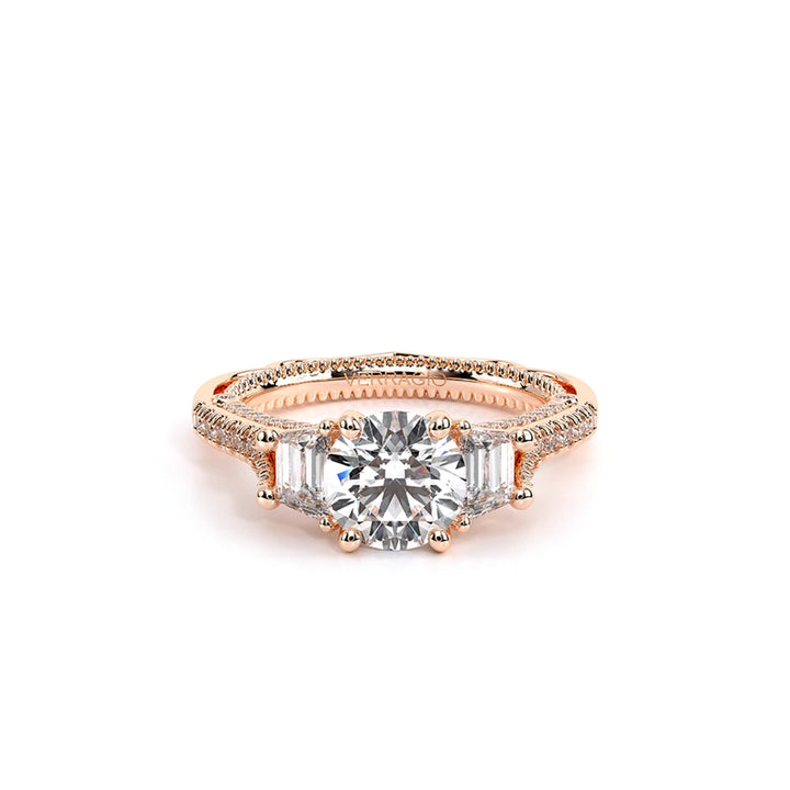 Venetian-5086r-14k Rose Gold Round